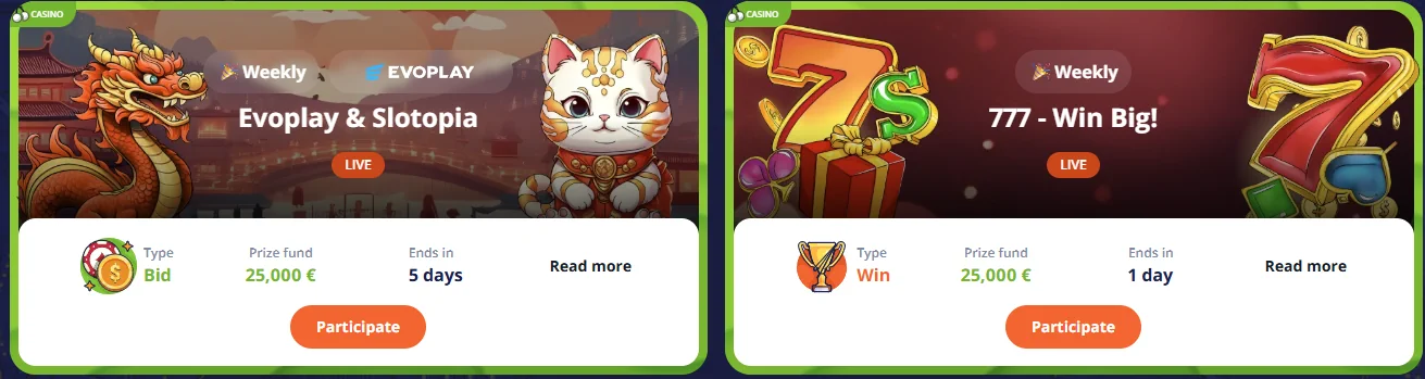 Vulkan Kasyno Turnieje Na Żywo